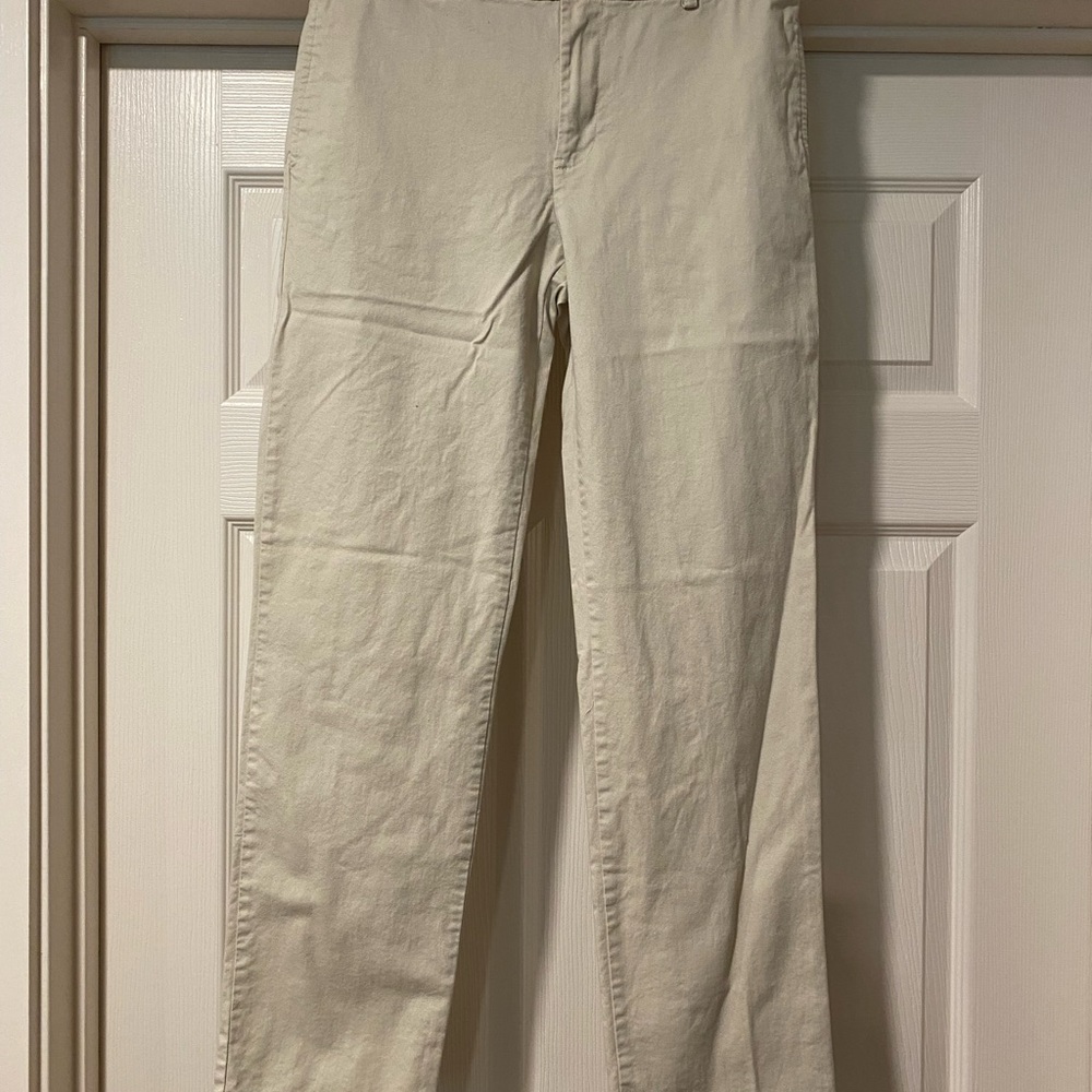 Polo by Ralph Lauren Cream Straight Leg Pants